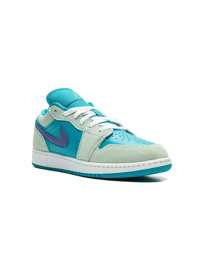 Jordan Kids' Air  1 Low Se "aquatone Concord" Sneakers In Blue