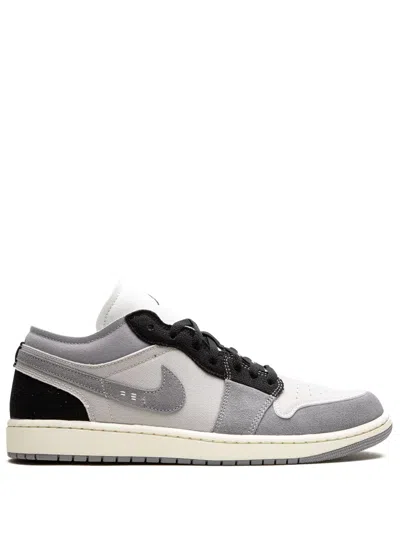Jordan Air  1 Low Se Craft "cement Grey" Sneakers In White