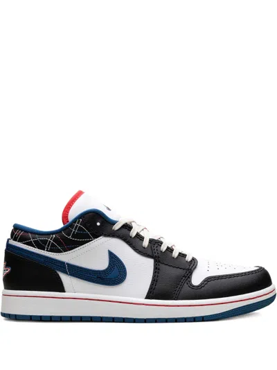 Jordan Air  1 Low Se "industrial Blue Sashiko" Sneakers