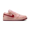Jordan 1 Low "patent Valentine's Day" Sneakers In Pink