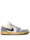 Jordan Air  1 Low Se "sashiko Denim" Sneakers In White