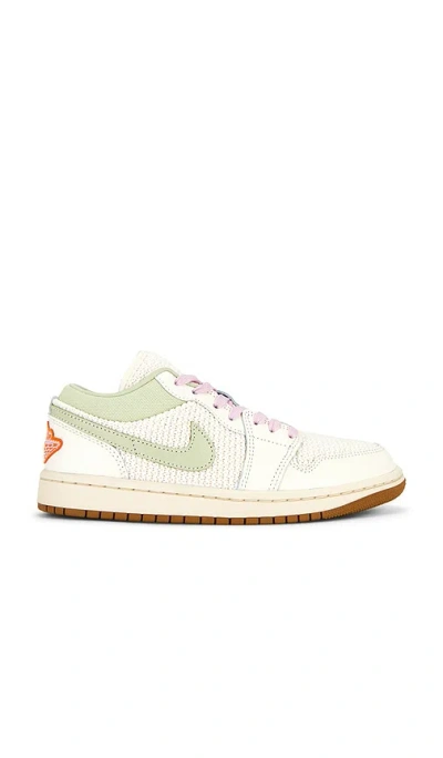 Jordan Air  1 Low Se Sneaker In Animal Print