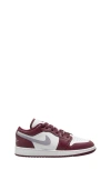 Jordan Kids' Air  1 Low Sneakers In Cherrywood Red/grey