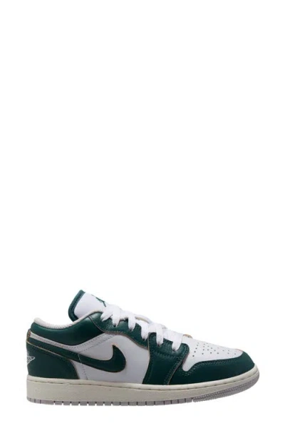 Jordan Kids' Air  1 Low Sneaker In Green/green/white