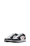Jordan 1 Low "white/black/rust Pink" Sneakers In White