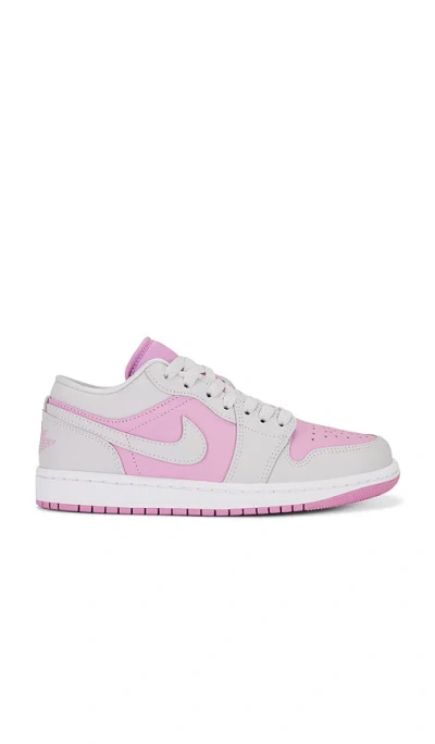 Jordan Air  1 Low Sneaker In Orchid/neutral Grey