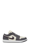 Jordan Air  1 Low Sneaker In Sail/off Noir/grey
