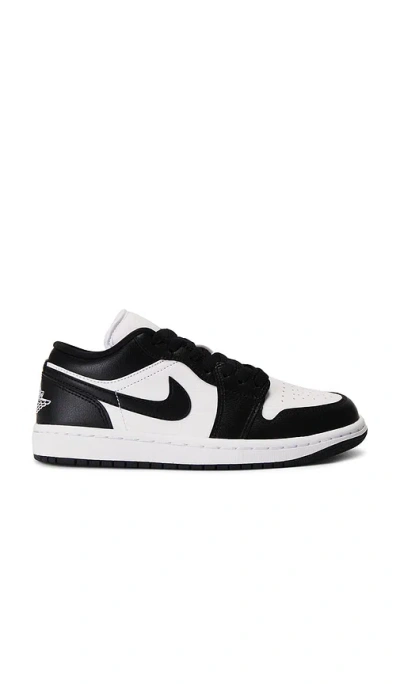 Jordan Air  1 Low Sneaker In Black