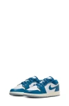 Jordan Kids' Air  1 Low Sneaker In White/industrial Blue
