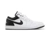 Jordan Mens  Aj 1 Low In White