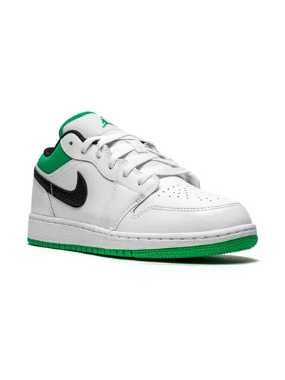Jordan Kids' Air  1 Low Gs Sneakers In White