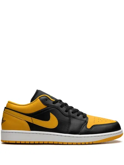 Jordan Air  1 Low "yellow Orche" Sneakers In Black