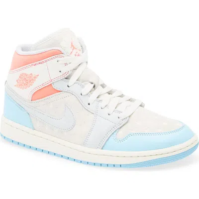 Jordan Air  1 Mid Sneaker In Multi