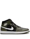 Jordan Air  1 Retro High Og "reverse Panda" Sneakers In Green