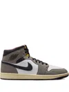 Jordan Men's Air  1 Mid Se Shoes In Gray