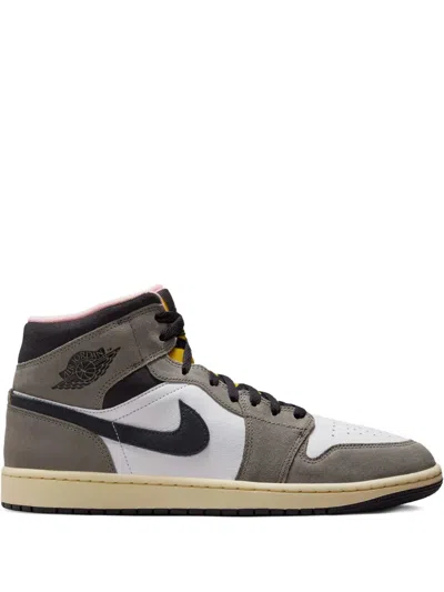 JORDAN AIR JORDAN 1 MID "CAVE STONE" SNEAKERS