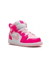 Jordan Air  1 Mid "fierce Pink" Sneakers In Pink