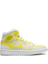 Jordan Air  1 Mid Lx Sneakers In White