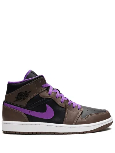 Jordan Air  1 Mid "palomino" Sneakers In Palomino/white-wild Berry