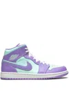 Jordan Air  1 Mid Sneakers In Purple