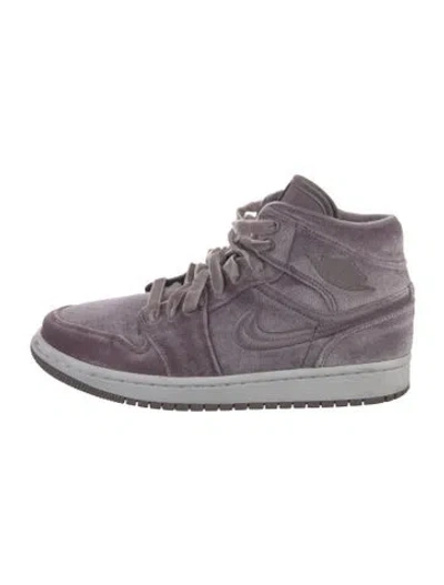 Pre-owned Jordan Air  1 Mid 'purple Velvet' Athletic Sneakers