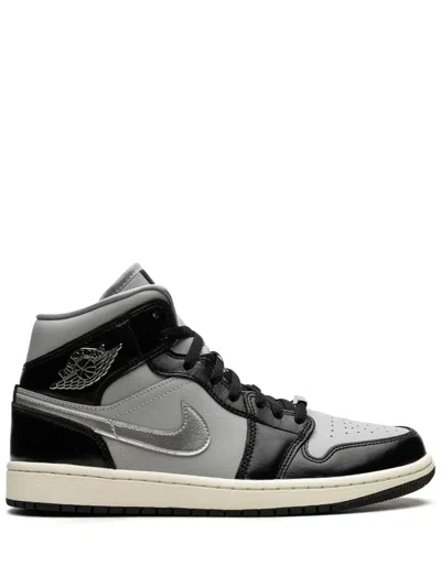 Jordan Air  1 Mid Se "black Chrome" Sneakers