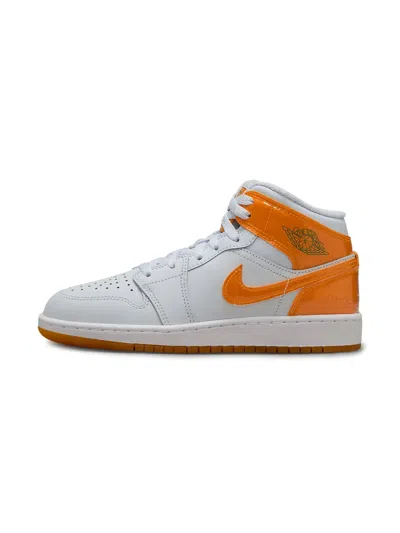 Jordan Kids' Air  1 Mid Se "gatorade Pack Orange