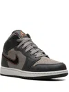 Jordan Air  1 Mid Se "night Stadium" Sneakers In Black