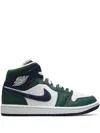 Jordan Air  1 Mid Se High-top Sneakers In Green