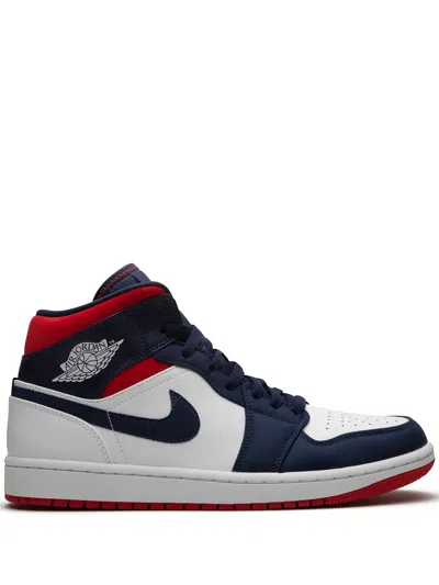 Jordan Air  1 Mid Se Sneakers In Blue