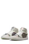 Jordan Air  1 Mid Se Sneaker In Gray