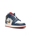 Jordan Air  1 Mid Se "take Flight" Sneakers In Blue