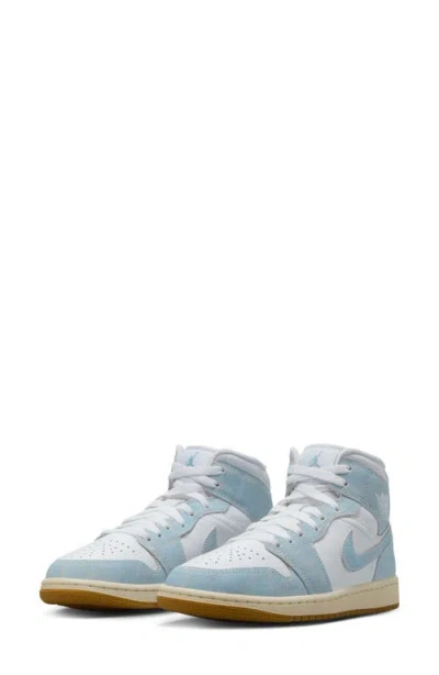 Jordan Air  1 Mid Se Velvet Basketball Sneaker