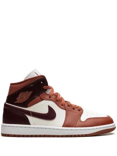 Jordan Air  1 Mid "sky J Orange" Sneakers In Brown