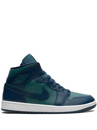 Jordan Air  1 Mid "sky J Teal" Sneakers In Green