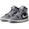 Jordan Women's Air  1 Mid Shoes In Cement Grey/sail/anthracite