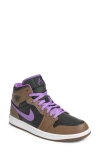 Jordan Men's Air  1 Mid Shoes In Brown