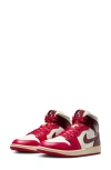 Jordan Air  1 Mid Sneaker In Red