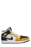 Jordan Men's Air  1 Mid Shoes In Yellow