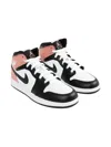 Jordan Air  1 Mid Sneakers In White