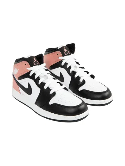 Jordan Air  1 Mid Sneakers In White