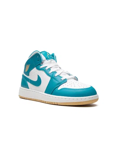 Jordan Kids' Air  1 Mid Sneakers In 蓝色