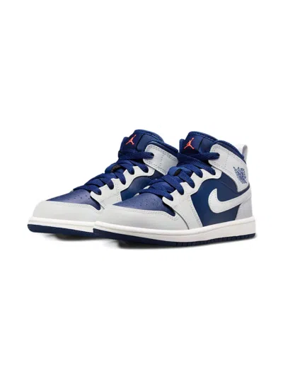 Jordan Kids' Air  1 Mid Sneakers In Blue