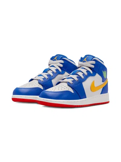 Jordan Kids' Air  1 Mid Sneakers In Blue