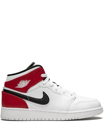 Jordan Kids' Air  1 Mid Sneakers In White