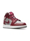 Jordan Air  1 Mid Sneakers In Red
