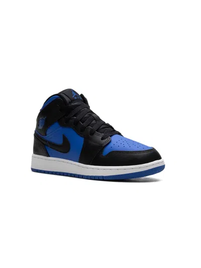 Jordan Kids' Air  1 Mid "varsity Royal" Sneakers In Blue