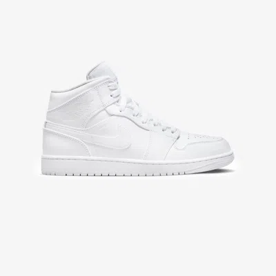 Jordan Air  1 Mid In White