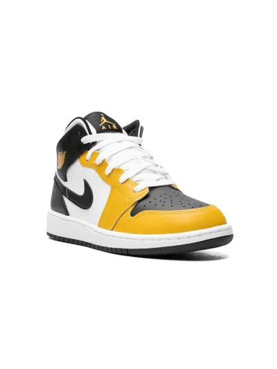 Jordan Kids' Air  1 Mid "yellow Ochre" Trainers