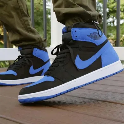 Jordan Air  1 "royal Reimagined" Sneakers In Black